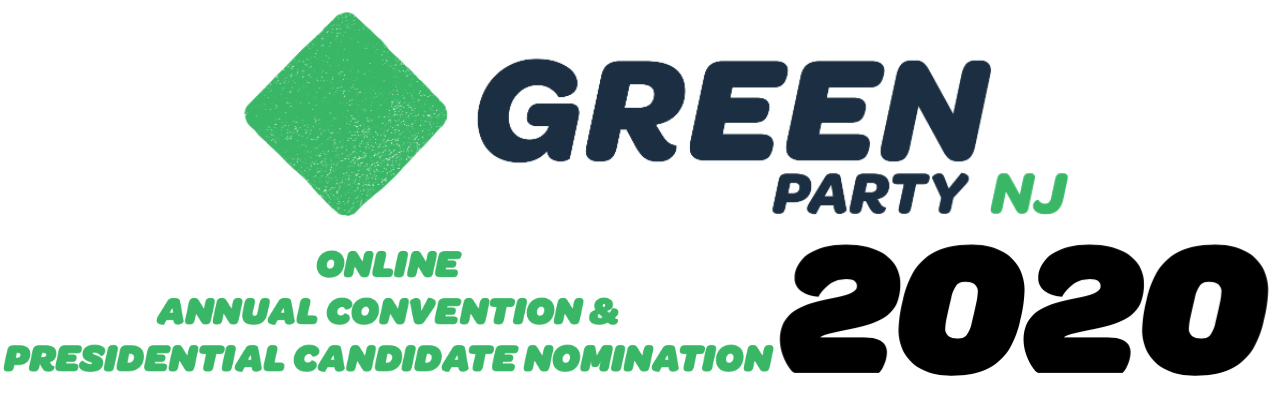 Green Party Of New Jersey 2020 Presidential Nomination Ballot Request