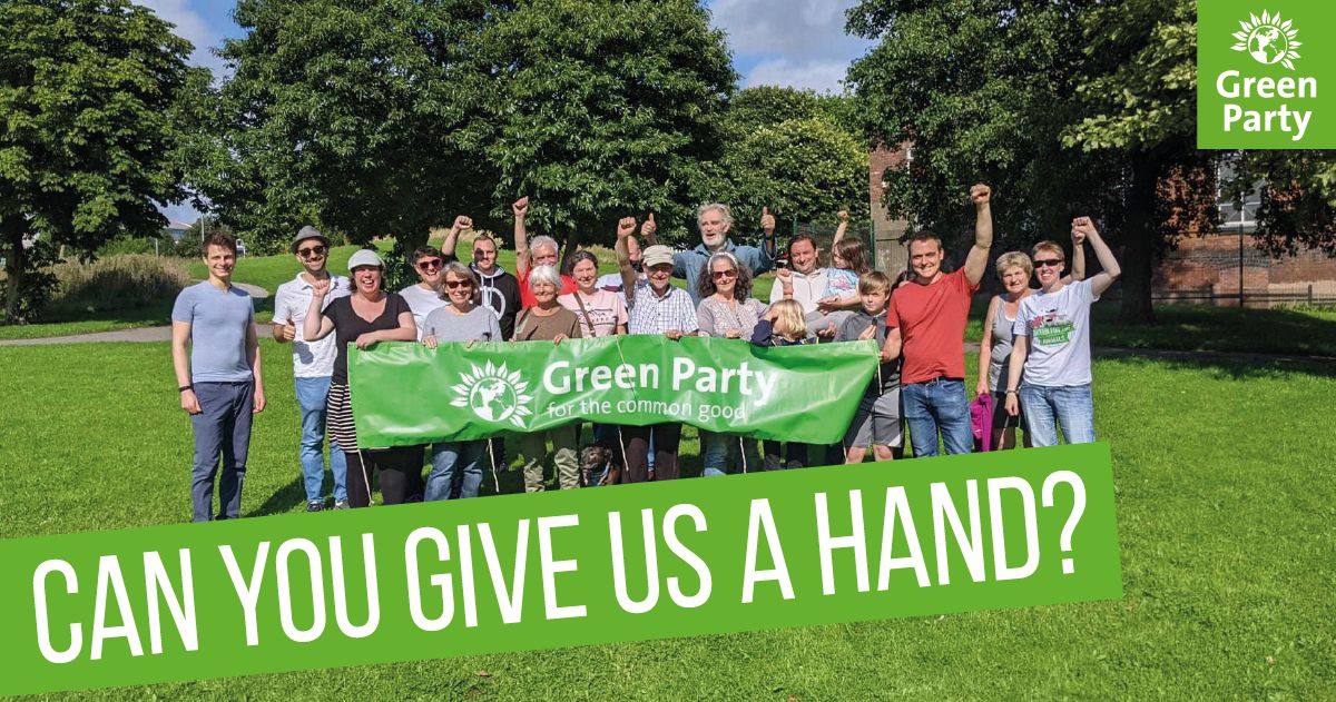 Liverpool Green Party - Can you give us a hand?