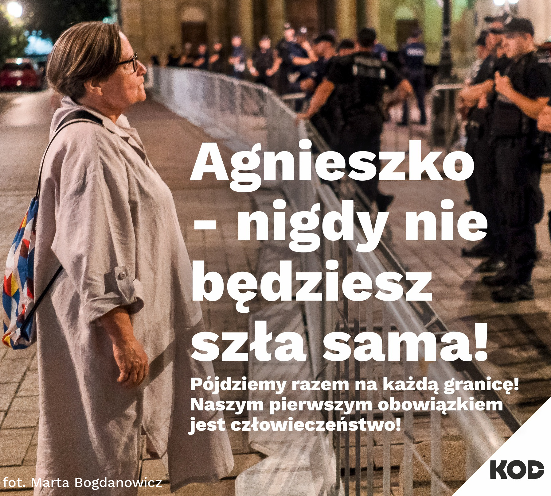 Wsparcie dla Agnieszki Holland