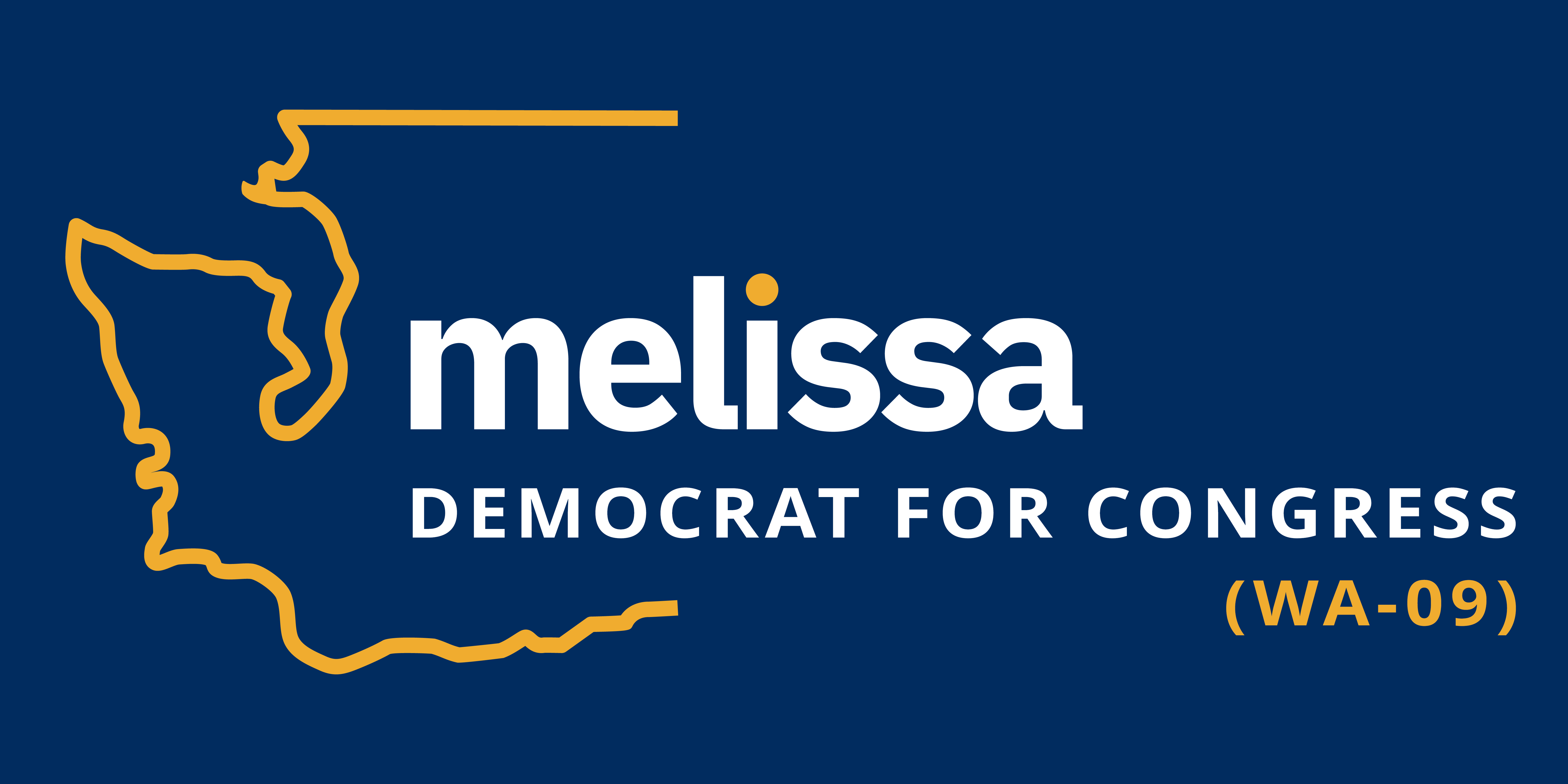 Melissa for Congress campaign logo