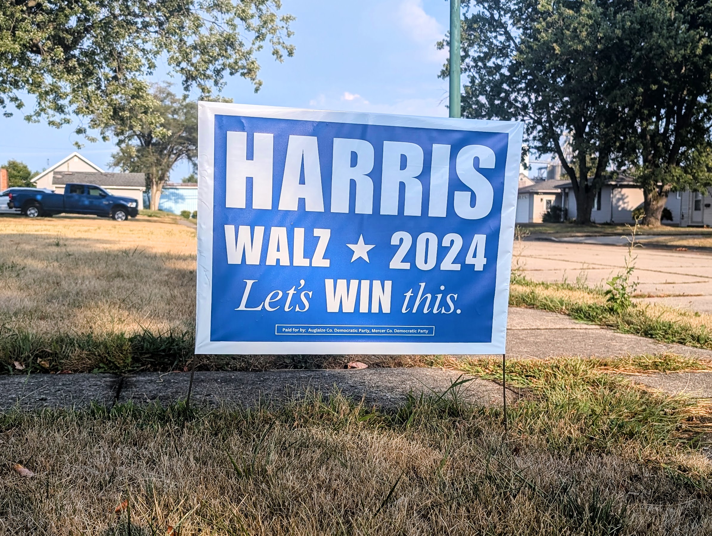Harris Yard Sign Requests - Mercer County - Ohio - Action Network