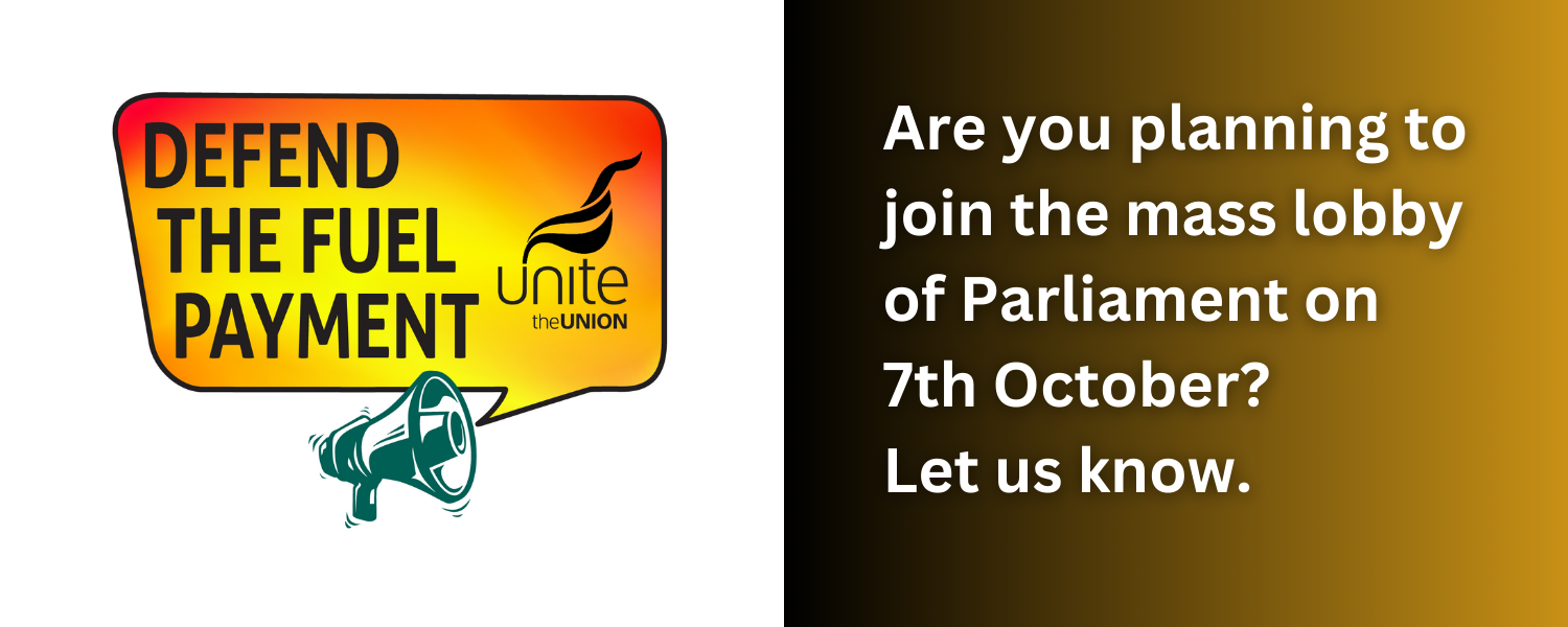 Are you planning to join the mass lobby of Parliament on 7th October?  Let us know.
