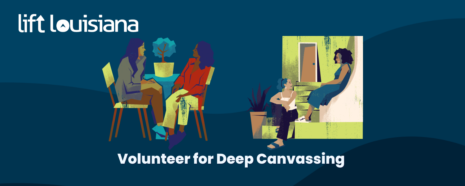 Volunteer for Deep Canvassing