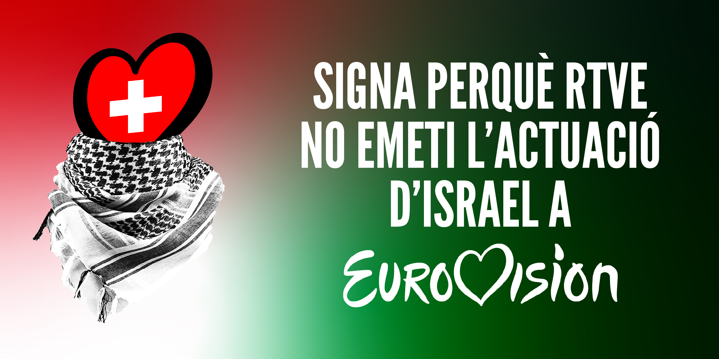 Signa per demanar a RTVE que no emeti l’actuació d’Israel a Eurovisió 2025