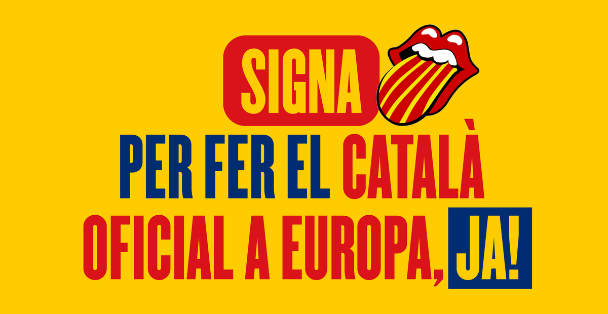 Prou boicot: signa per fer el català oficial a Europa, ja!