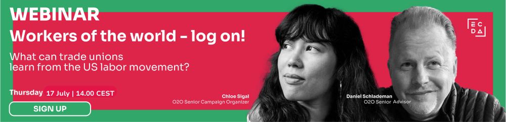 Webinar banner with title and logistical information for O2O webinar