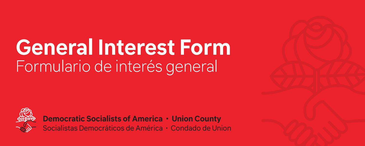 General Interest Form / Formulario de interés general