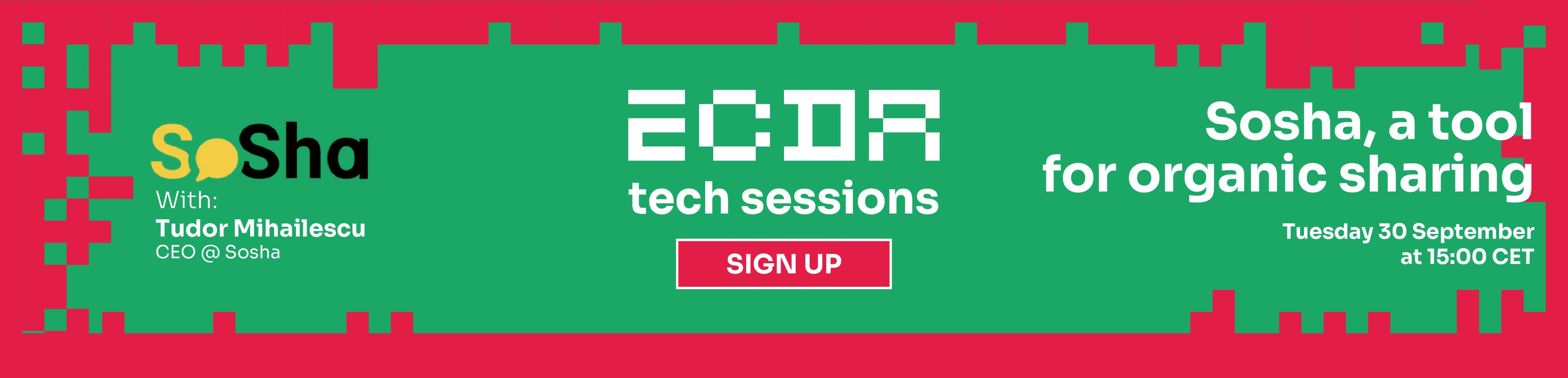 Webinar banner with title and logistical information