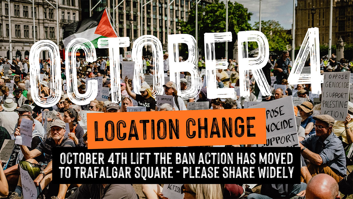 Lift The Ban October 4th 2025