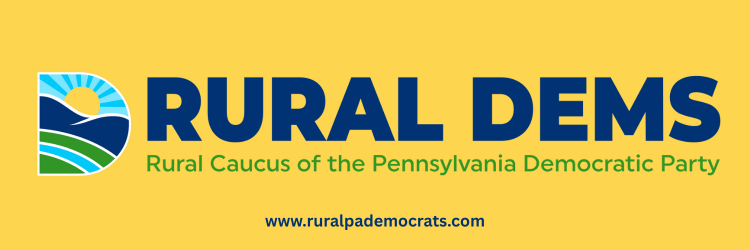 Rural Caucus PA Dems banner