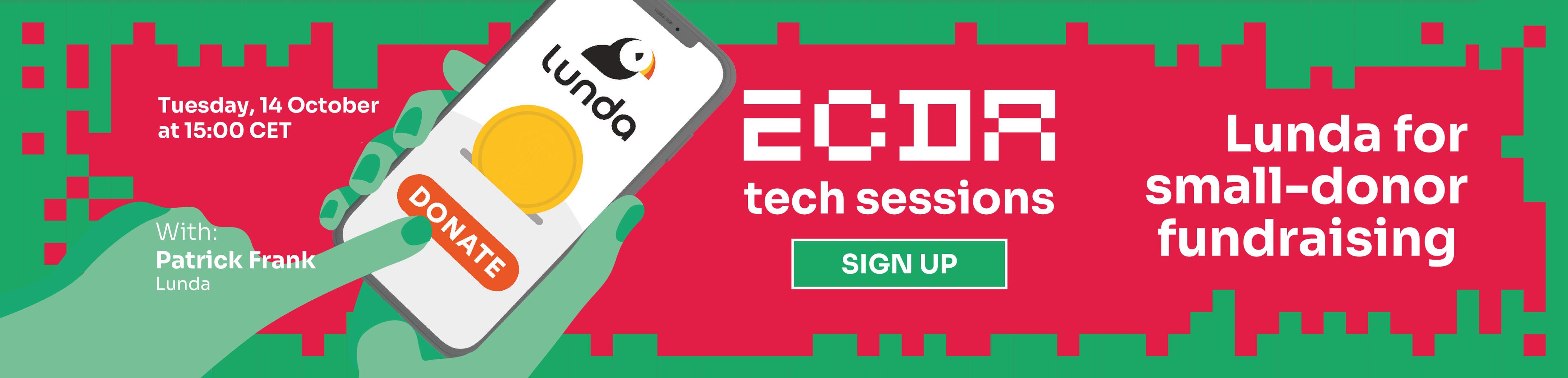 Webinar banner with title and logistical information
