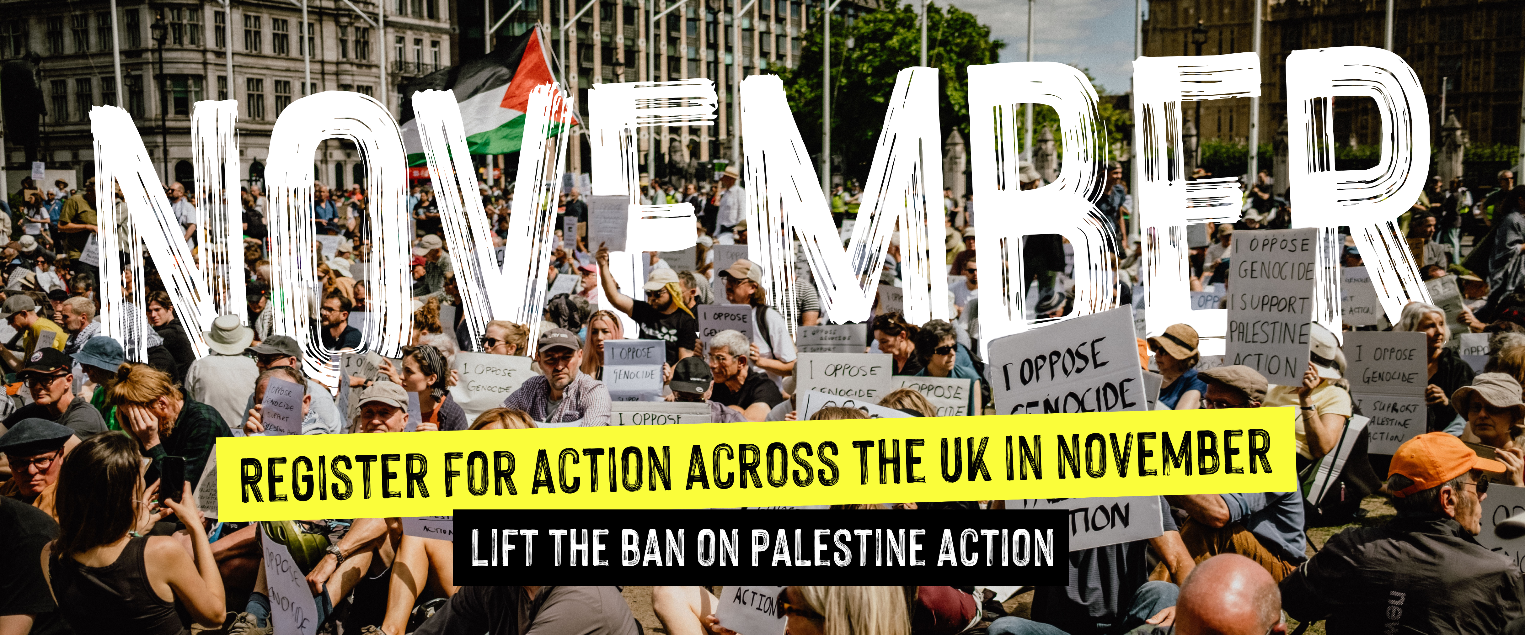 Lift The Ban actions to take place across the UK in November.
