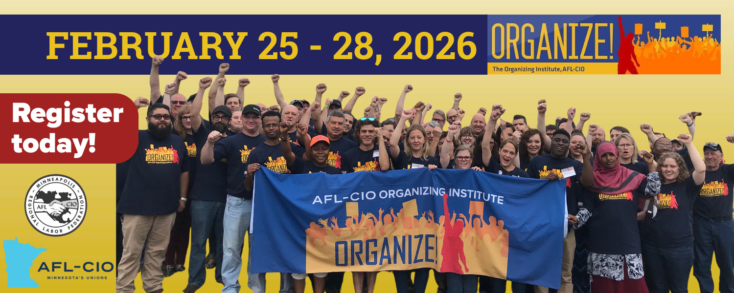 The 2026 AFL-CIO Organizing Institute, held in St. Paul, Minnesota on February 25-28, 2026