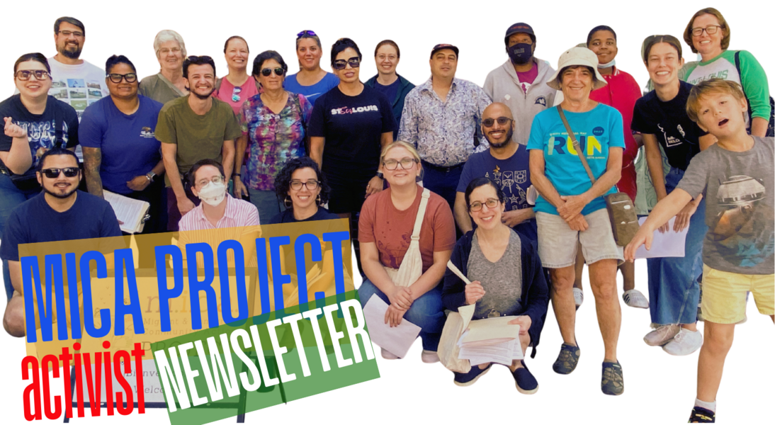 MICA Project Advocacy Newsletter Sign Up - Action Network