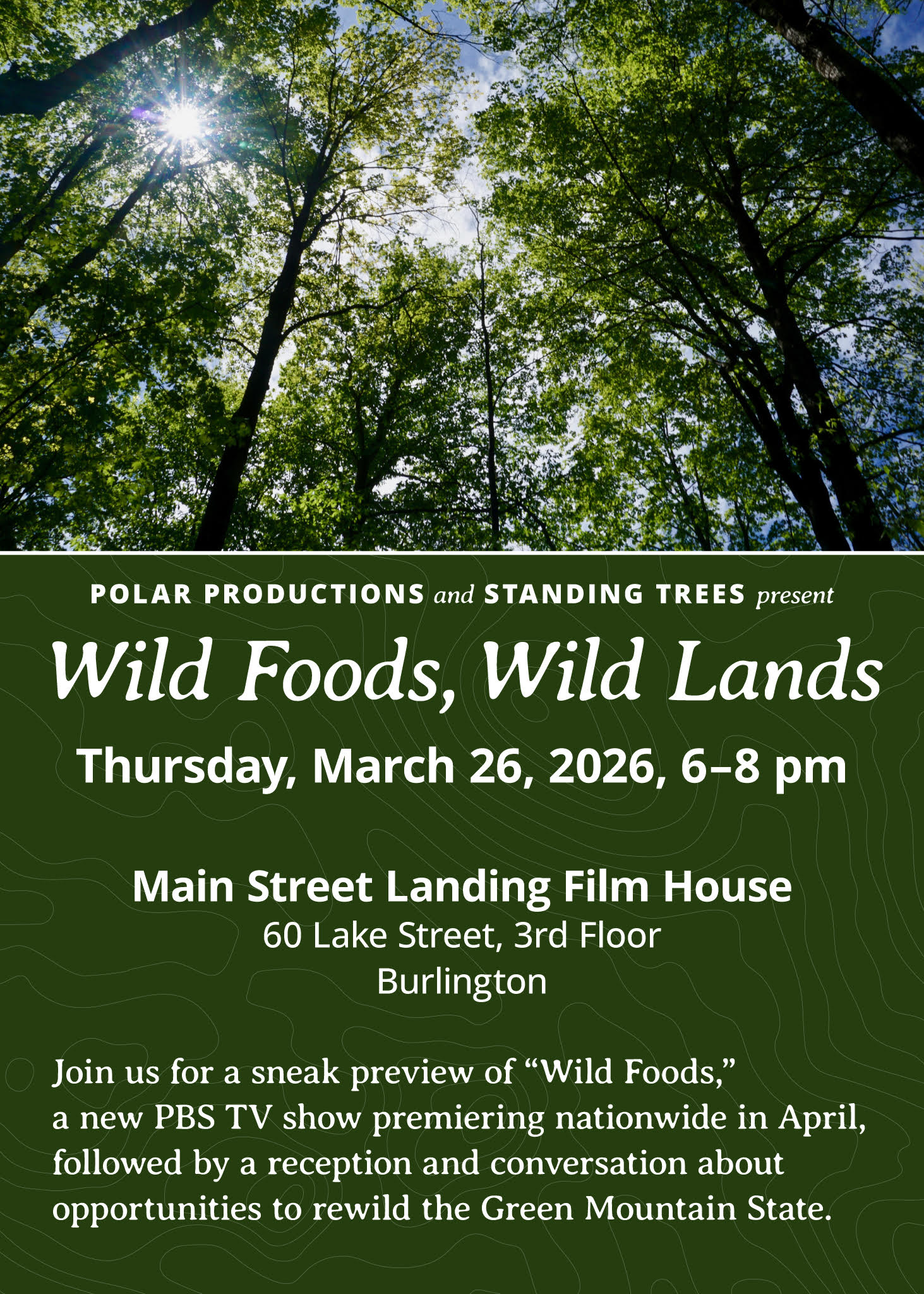 Invitation to "Wild Foods, Wild Lands"