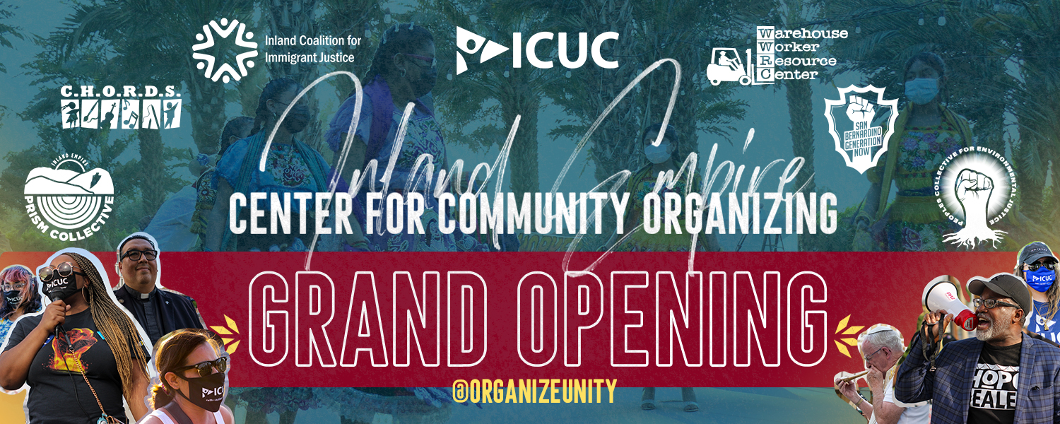 IE Center for Community Organizing Partners