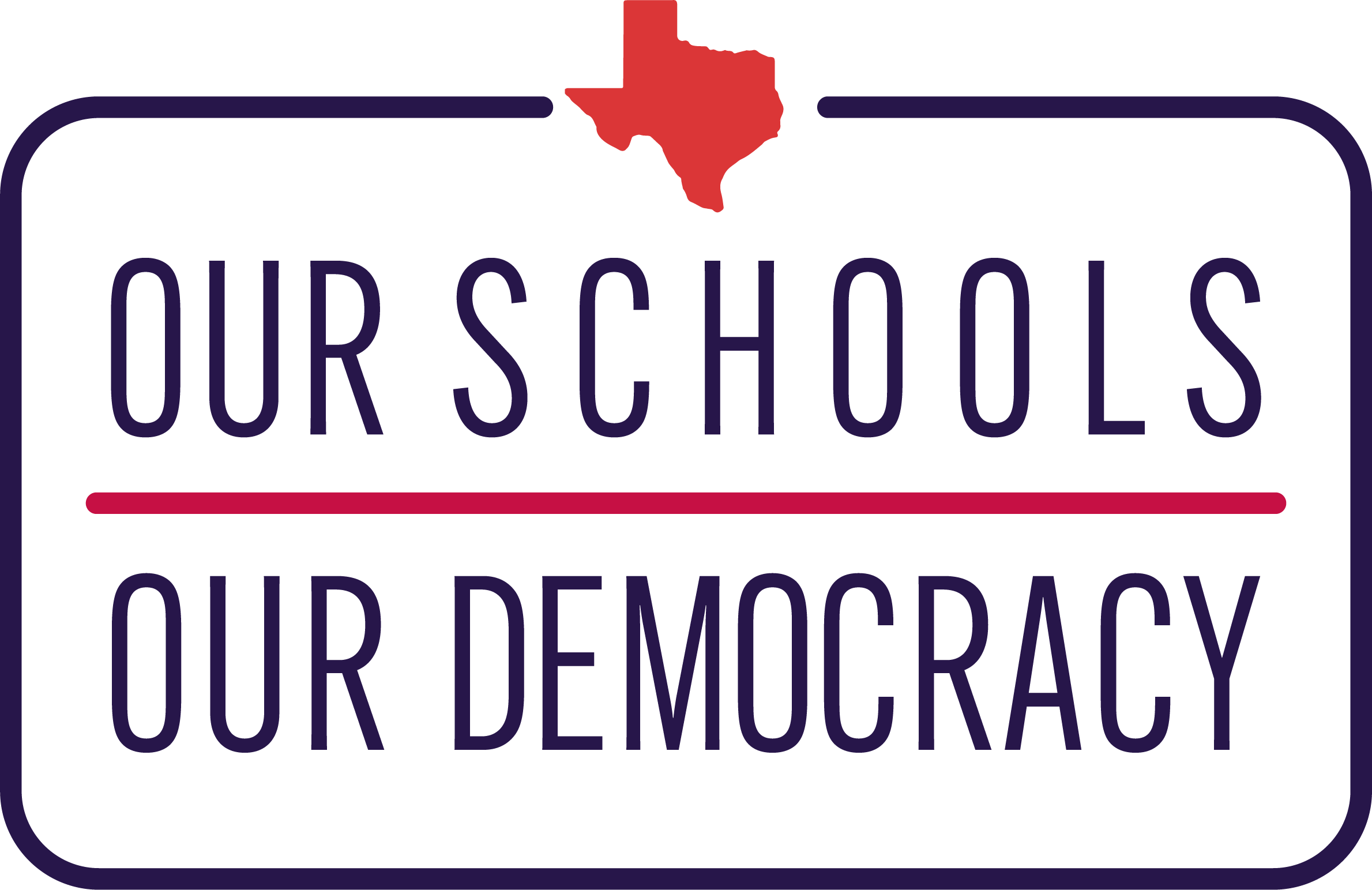 The logo of Our Schools Our Democracy