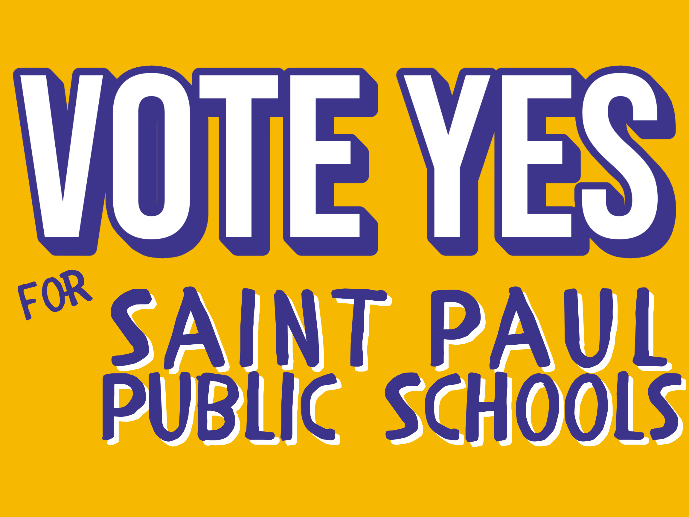 Vote YES logo