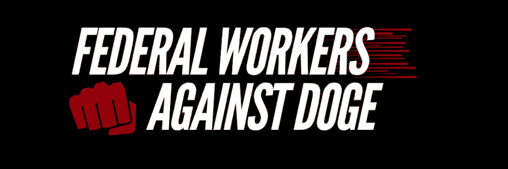 Federal Workers Against Doge Logo