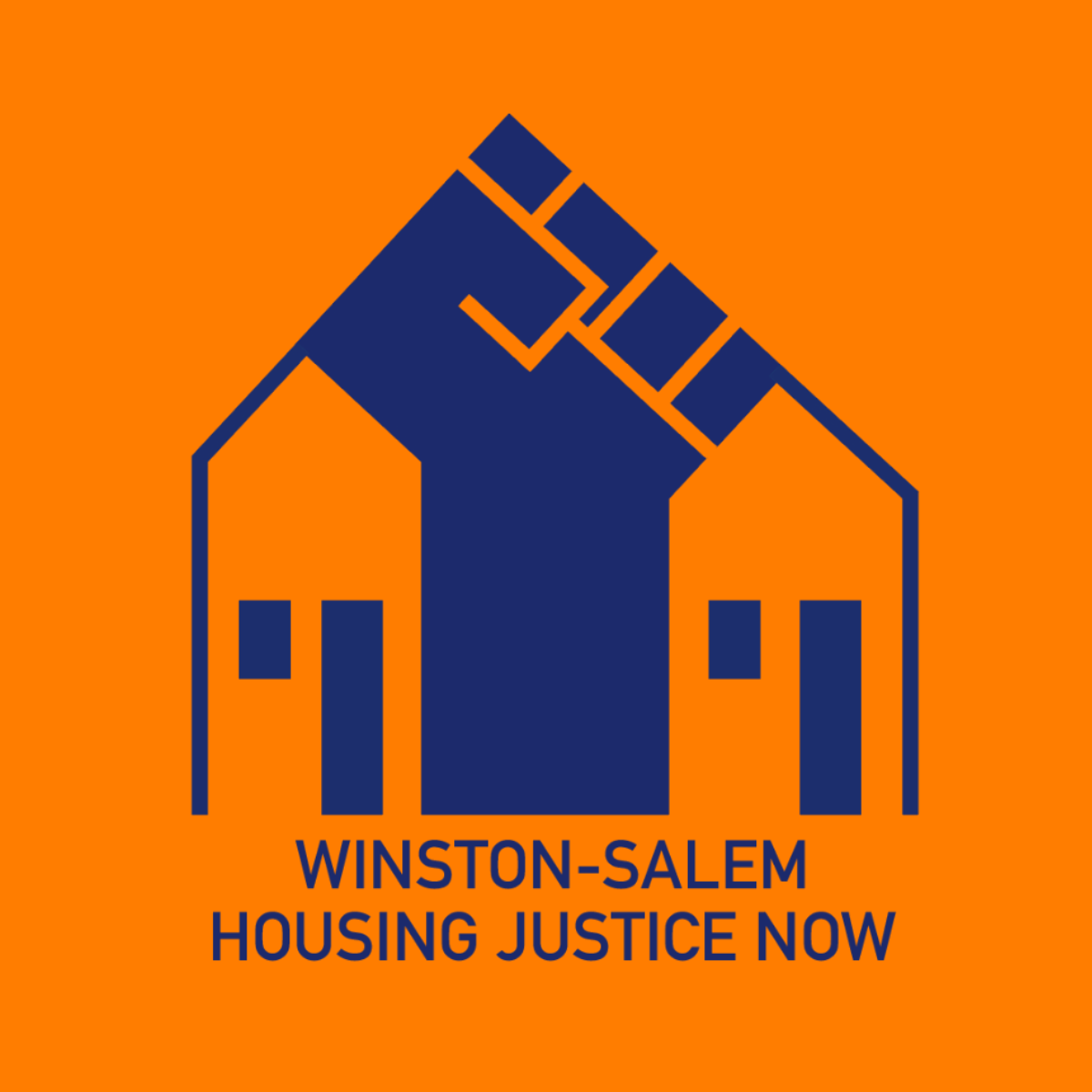 Housing Justice Now Winston-Salem's Logo