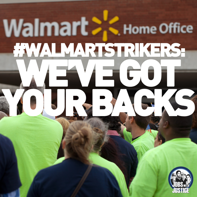 Jobs with Justice Change Walmart Action Network