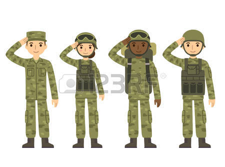 49155741-us-army-soldiers-men-and-woman-in-camouflage-combat-uniform-saluting-cute-flat-cartoon-style-isolate