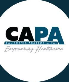 California Academy of PAs - Action Network