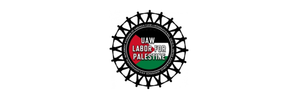 UAW Labor for Palestine logo