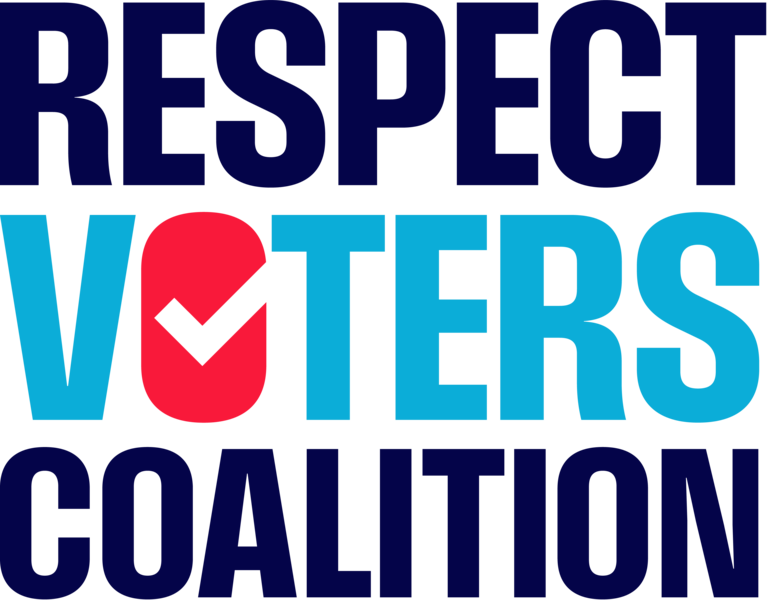 Respect Voters logo. Let the People Decide.