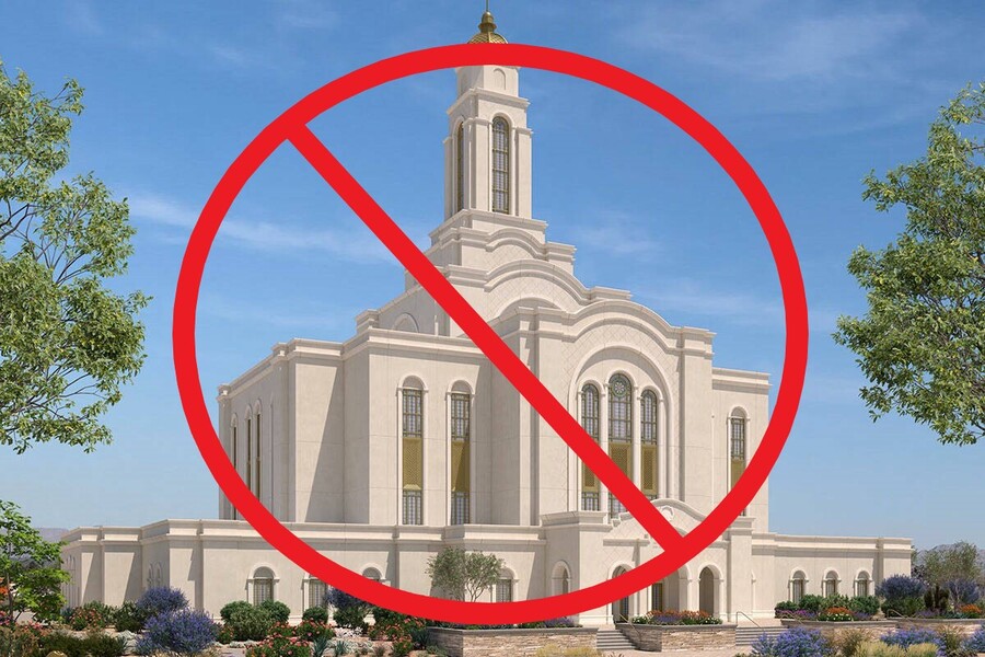 We OPPOSE the LDS Temple in Our Neighborhood