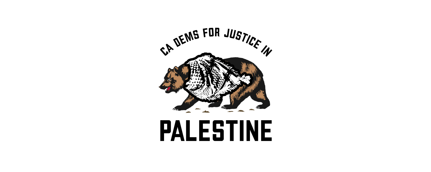 California Democrats for Justice in Palestine logo