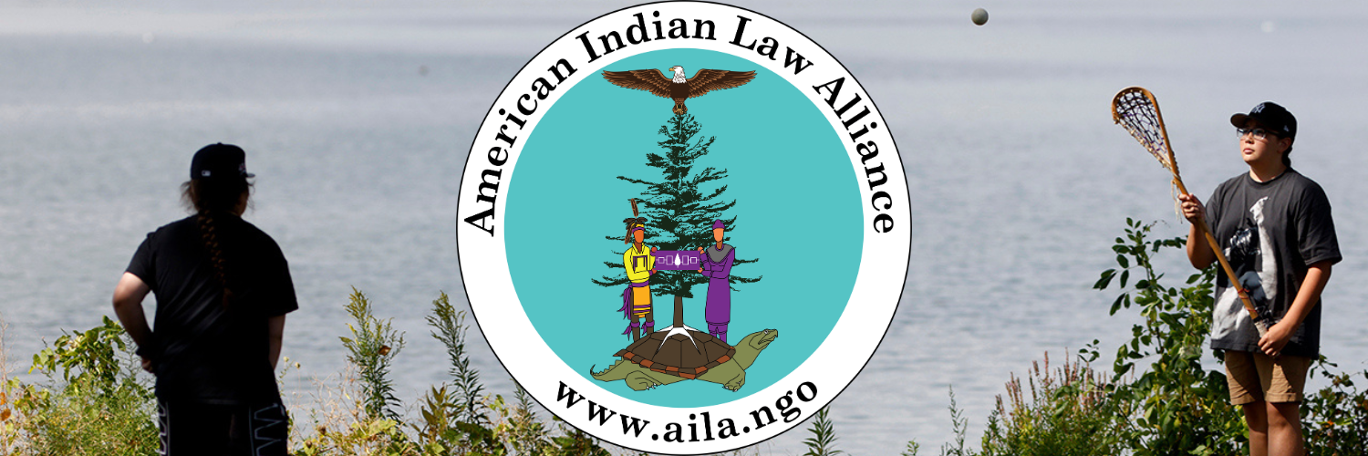 American Indian Law Alliance logo and banner