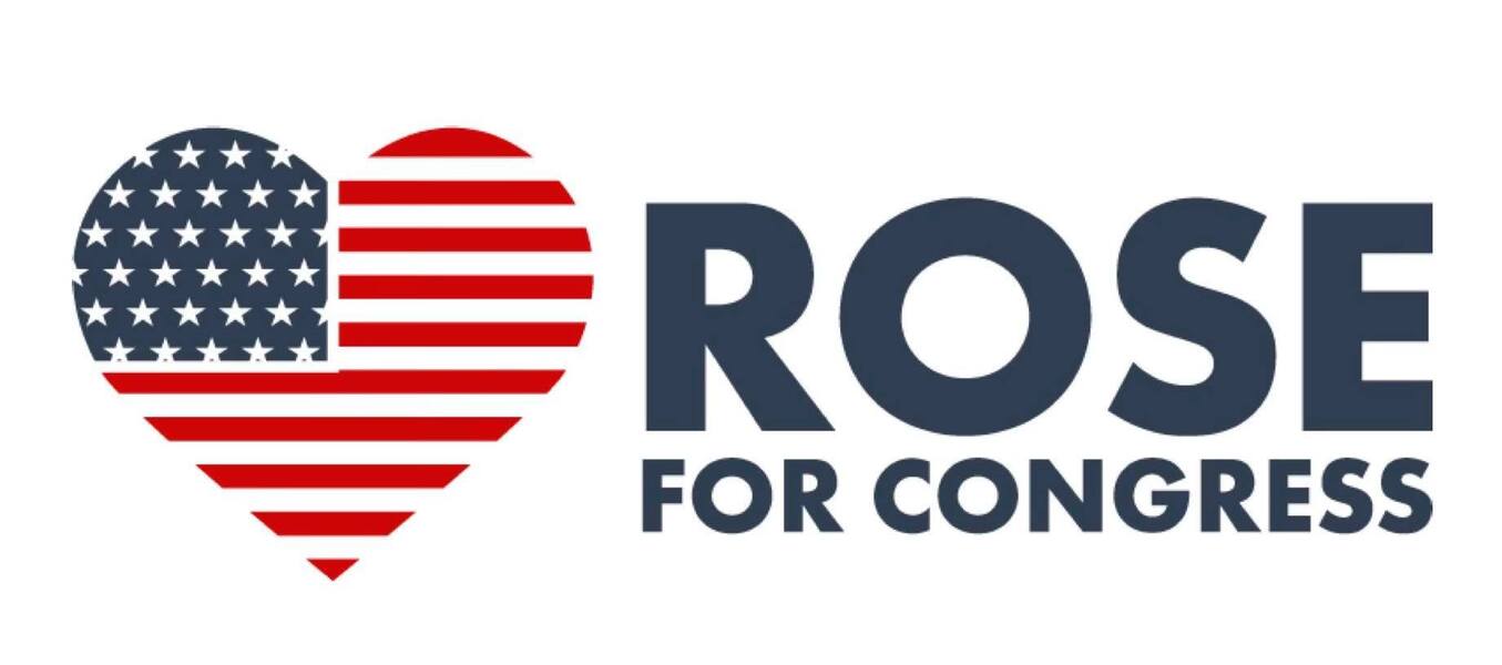 Rose For Congress logo