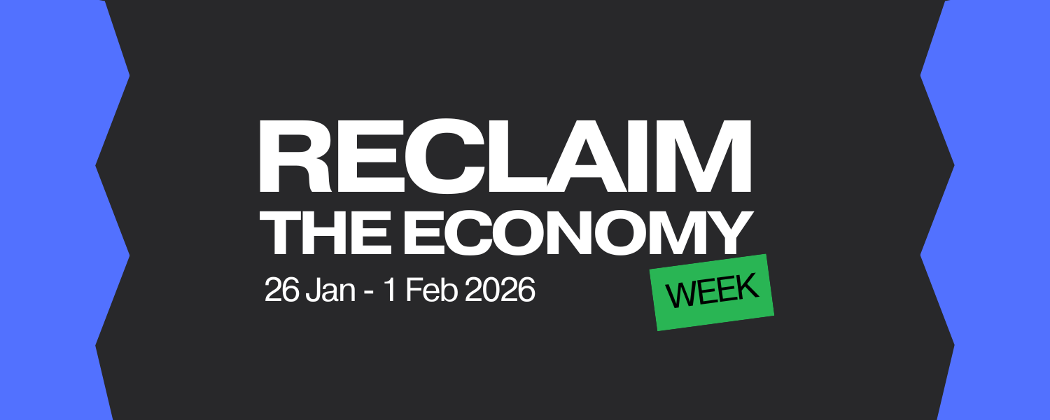 Reclaim the Economy Week logo