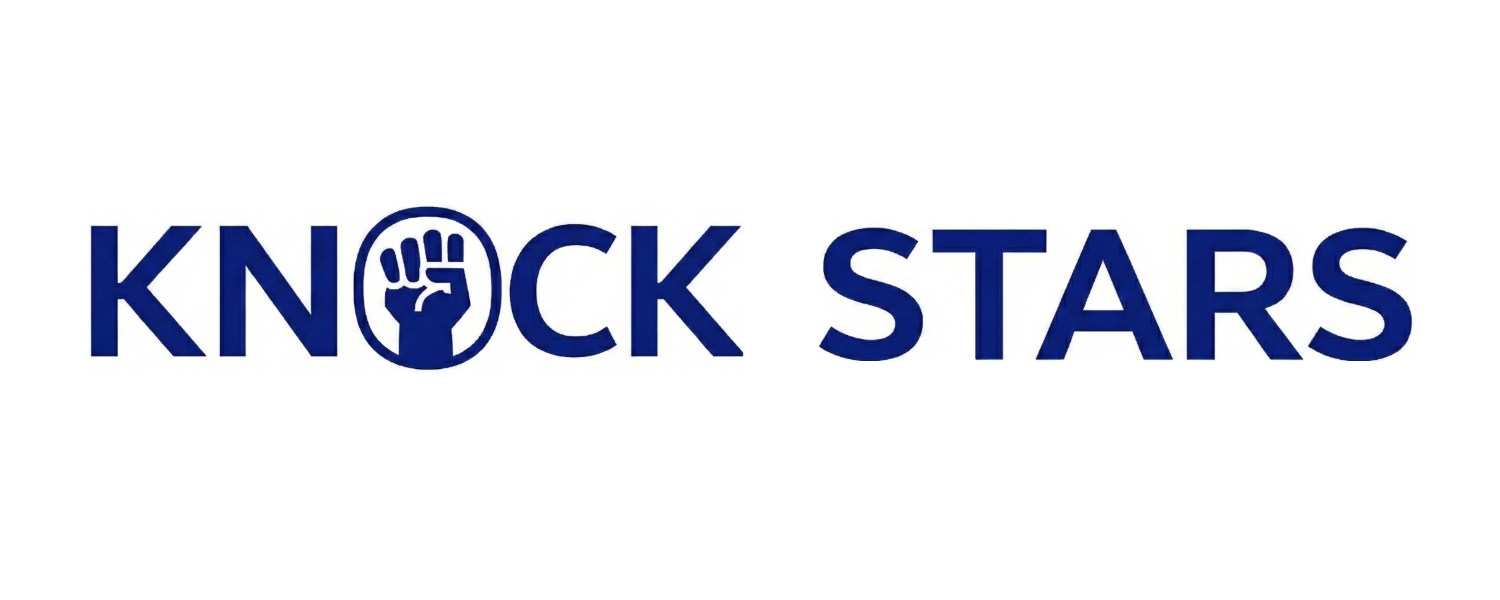Knock Stars banner logo