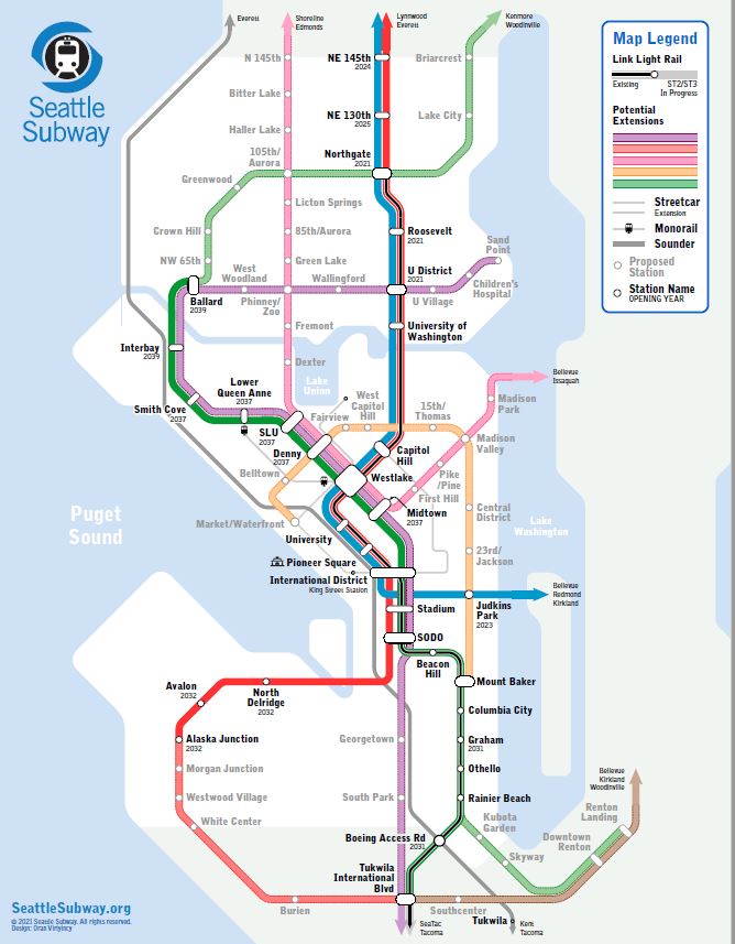 Seattle Vision Map