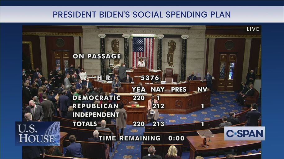 Sign and send the petition: House passed Build Back Better Act. Senate ...
