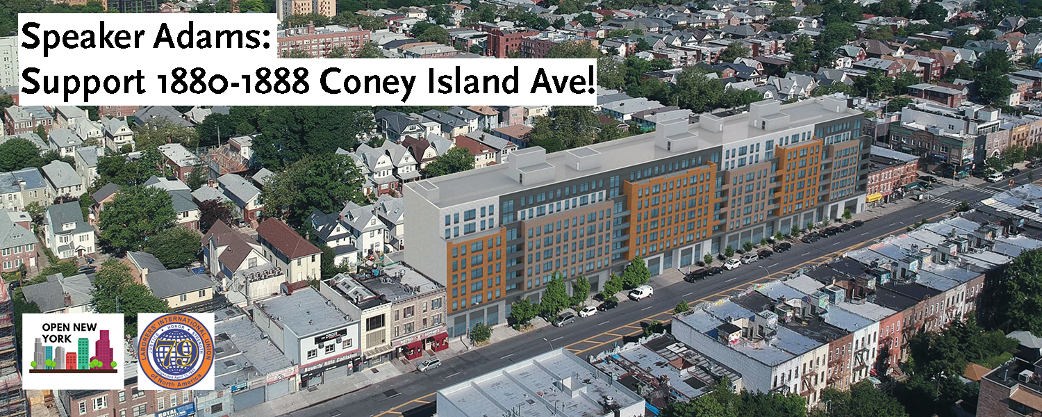 Support Housing at 1880 Coney Island Ave! Action Network