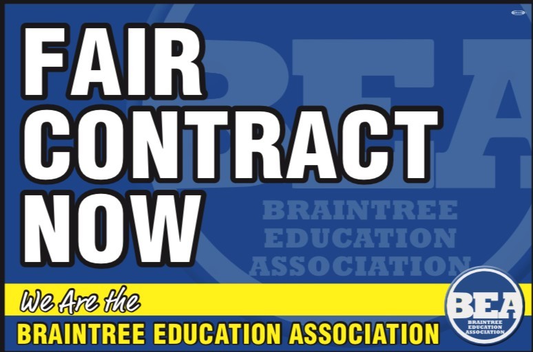 Braintree Mayor and School Committee Fair Contracts for Braintree