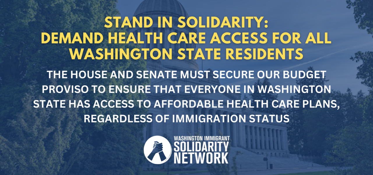 Stand in solidarity: DEMAND Health Care Access for ALL residents of ...