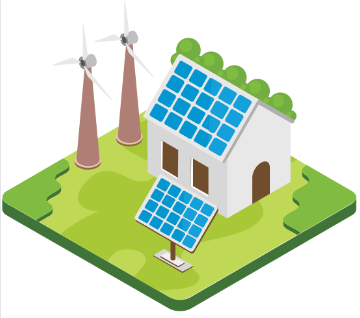House with renewable energy