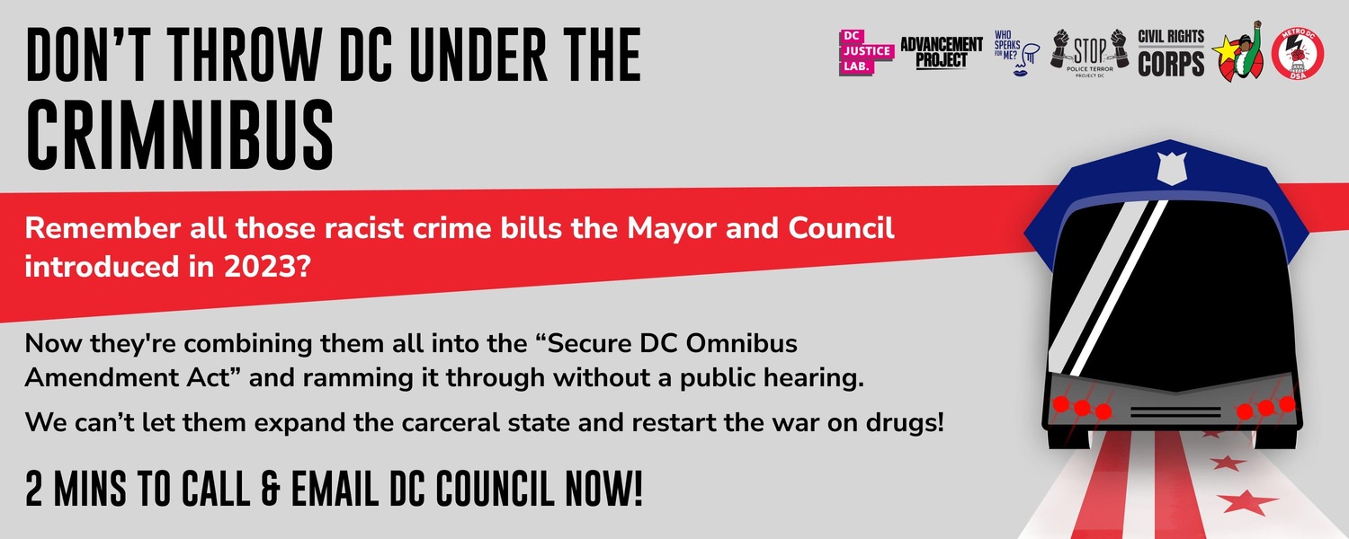 Don’t Throw DC Under the Crimnibus! - Action Network