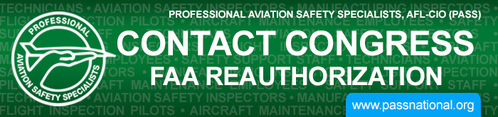The words Contact Congress on Green Background with PASS logo