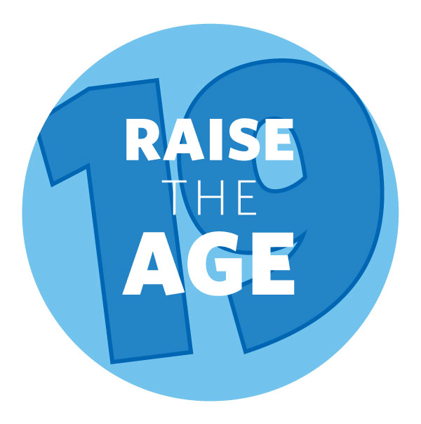 Raise the Age button