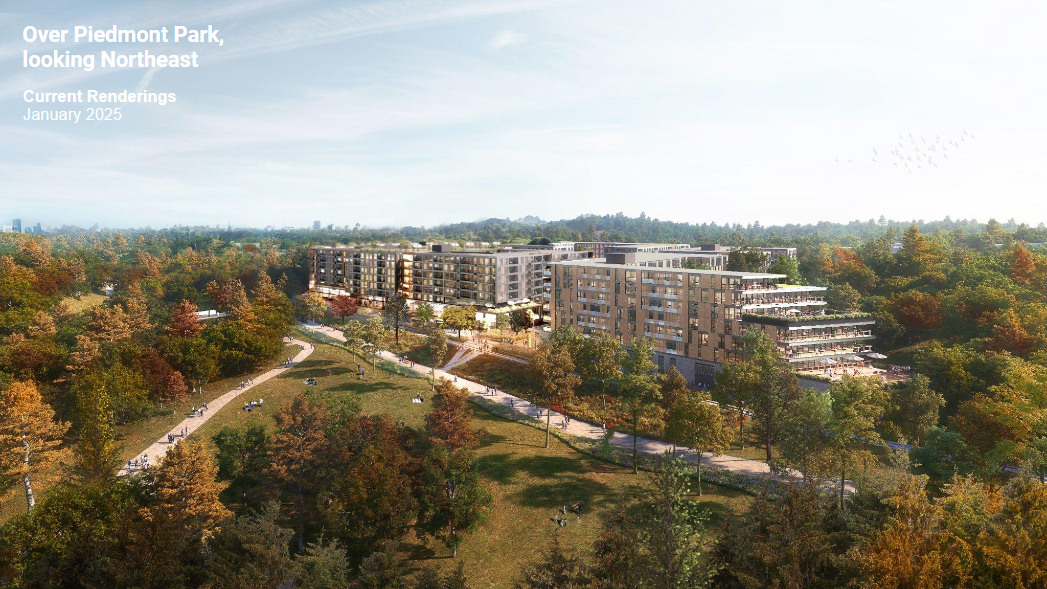 Proposed Rendering of Amsterdam Walk from BeltLine