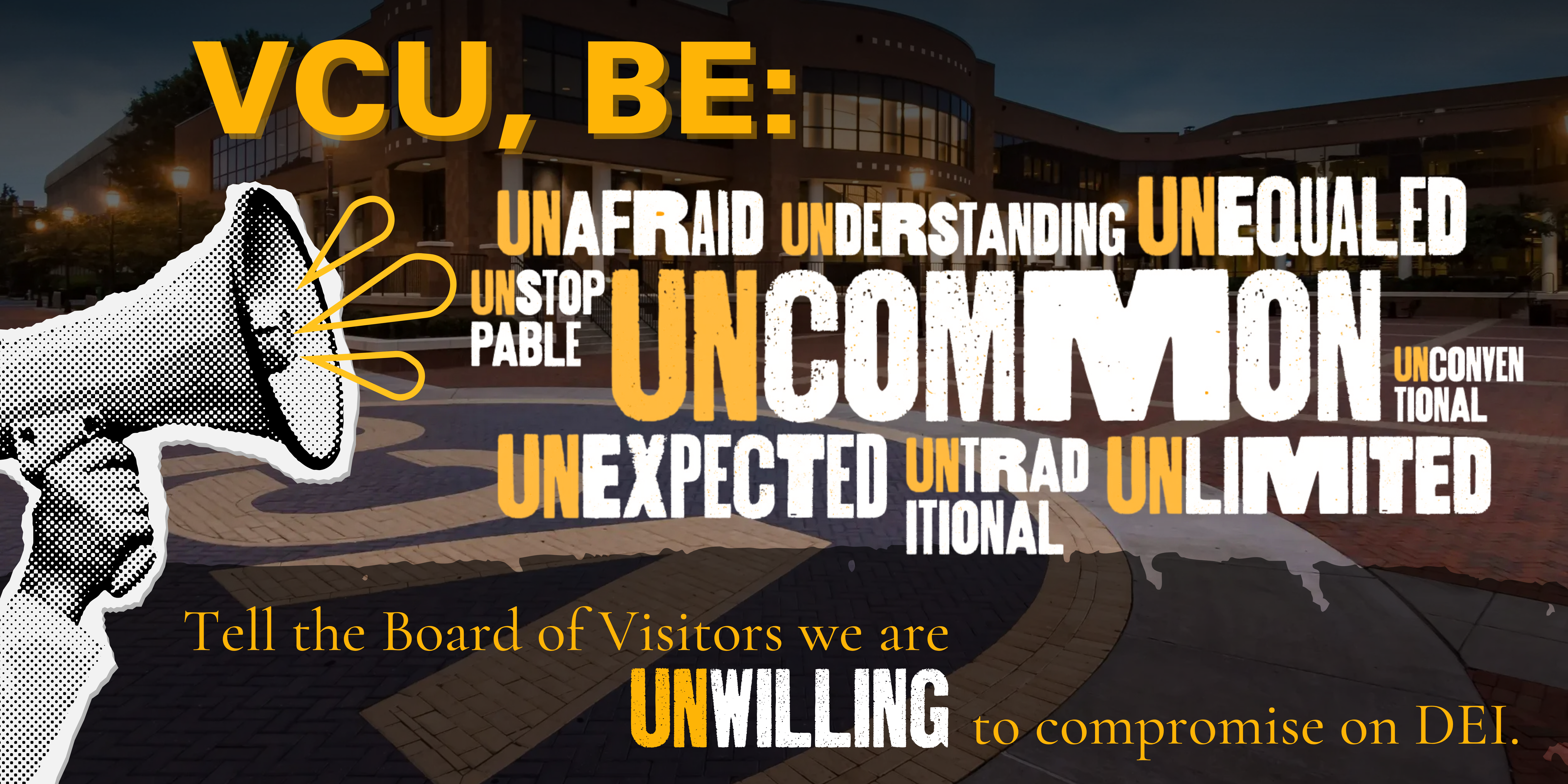 Tell VCU's Board of Visitors We Are Unwilling to Compromise on DEI