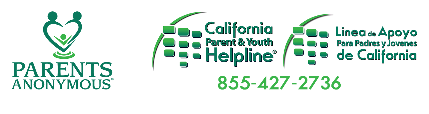 Parents Anonymous Inc. and California Parent & Youth Helpline logos