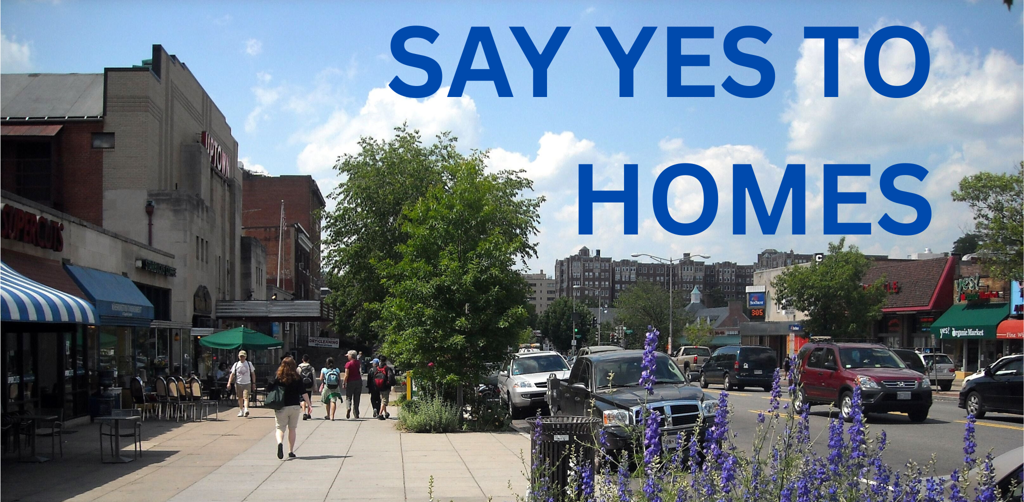 Connecticut Avenue in Cleveland Park, which would be allowed to have more homes for people under the proposed changes.