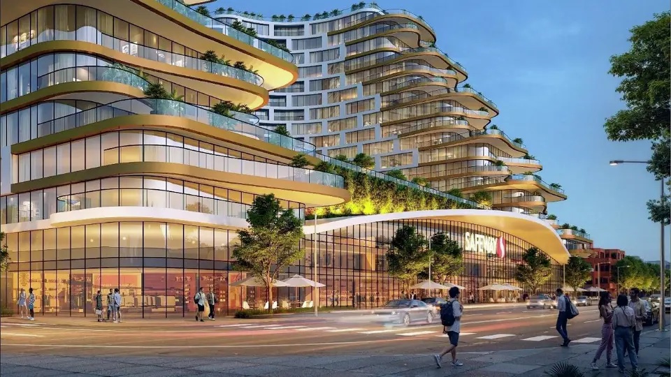 The planned 25-story housing development on the site of the Marina District Safeway would add 790 homes to the area