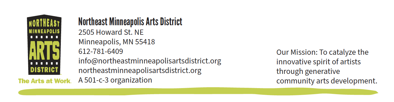 Arts District Letterhead